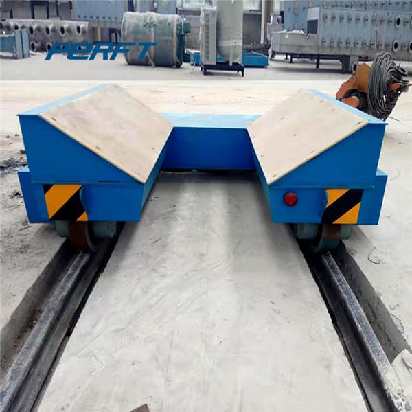 coil transfer trolley with flat deck 80 ton